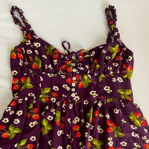 UO strawberry 🍓 romper